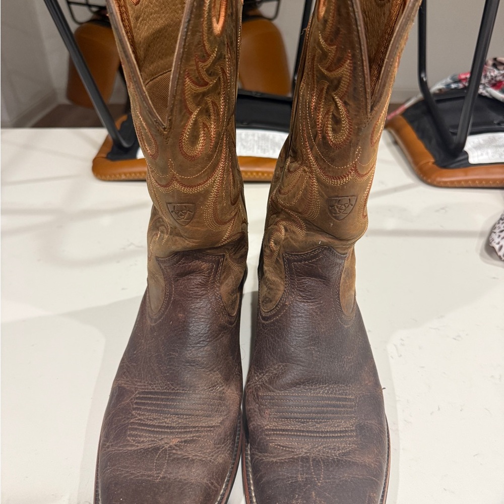 Ariat Tan Leather Boots